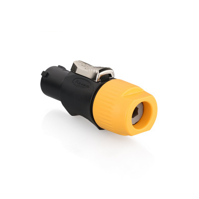 Cnlinko RJ45 IP67 Waterproof 3Pin Male Female XLR Aviation Power Connector YF24 for Display Audio